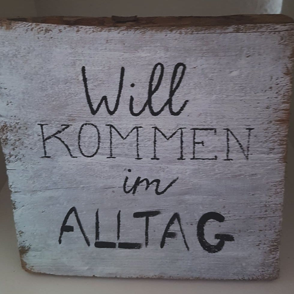 Willkommensschild